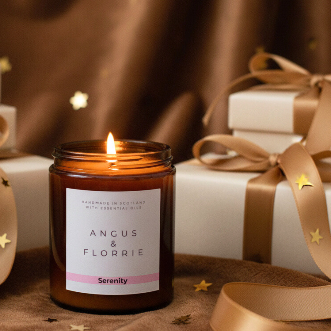 Serenity Essential Oil Candle