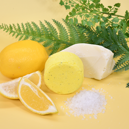 Lemon and Poppy Seed Bath Bomb 